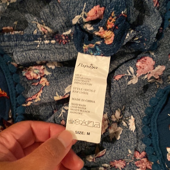 Papaya strappy romper green size M - Picture 7 of 8